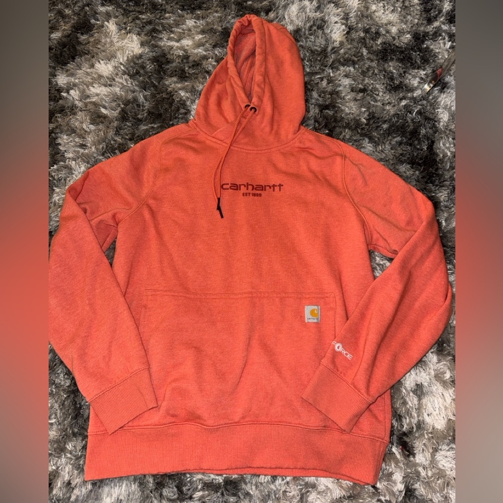 Carhartt Women’s Rust Hoodie Sweater